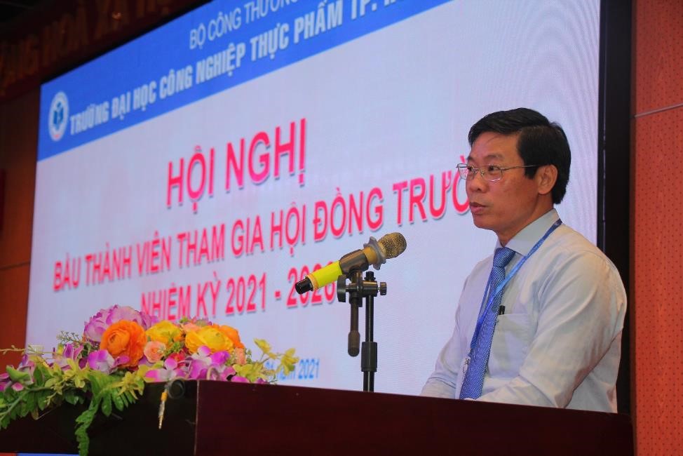 Hội nghị Đại biểu bầu thành viên tham gia Hội đồng trường nhiệm kỳ 2021-2026