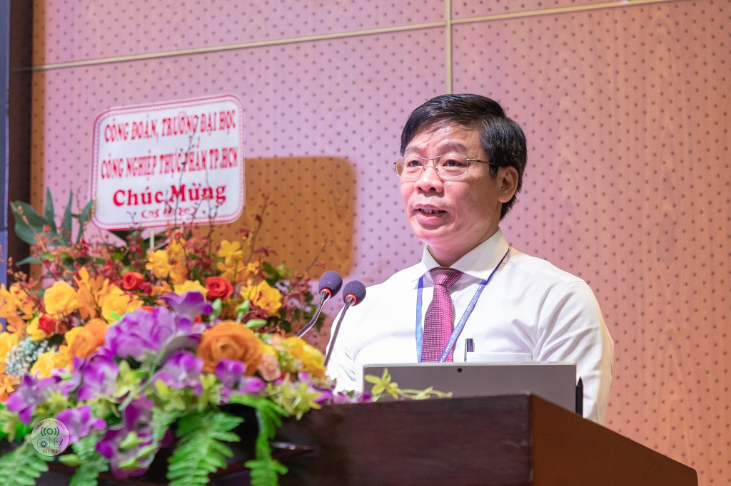 Hội nghị đại biểu viên chức và người lao động Trường Đại học Công nghiệp Thực phẩm TP. Hồ Chí Minh năm học 2022-2023