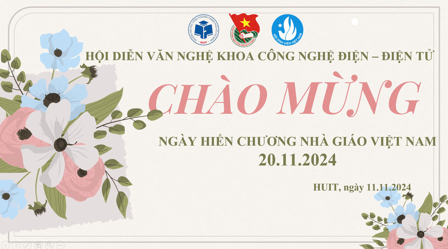 Chào mừng ngày Hiến chương Nhà giáo VN 20.11