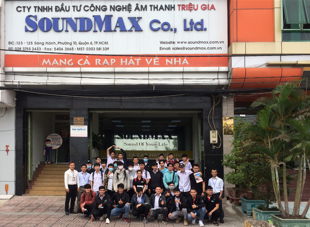 Tham quan thực tế tại Công ty TNHH đầu tư công nghệ âm thanh Triệu Gia
